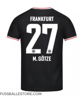 Günstige Eintracht Frankfurt Mario Gotze #27 Auswärtstrikot 2023-24 Kurzarm